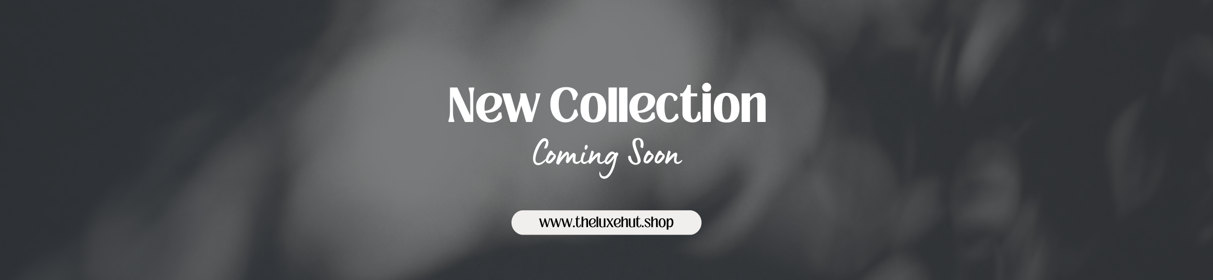 Black and White Minimalist Elegant Fashion Banner